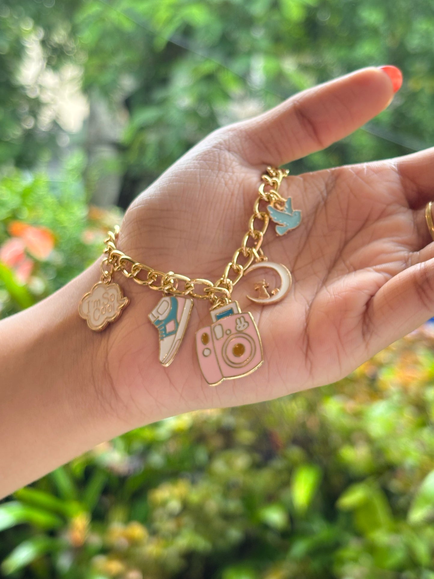 DIY Charms Bracelet.